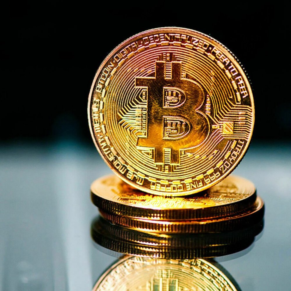 Gold Plated Commemorative Collector Bitcoin